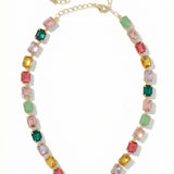 Sorrelli Candy Pop Octavia Repeating Tennis Necklace - Shabby 2 Chic Boutiques