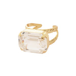 Sorrelli Crystal Clear Kathleen Statement Ring - Shabby 2 Chic Boutiques