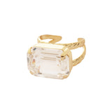 Sorrelli Crystal Clear Kathleen Statement Ring - Shabby 2 Chic Boutiques