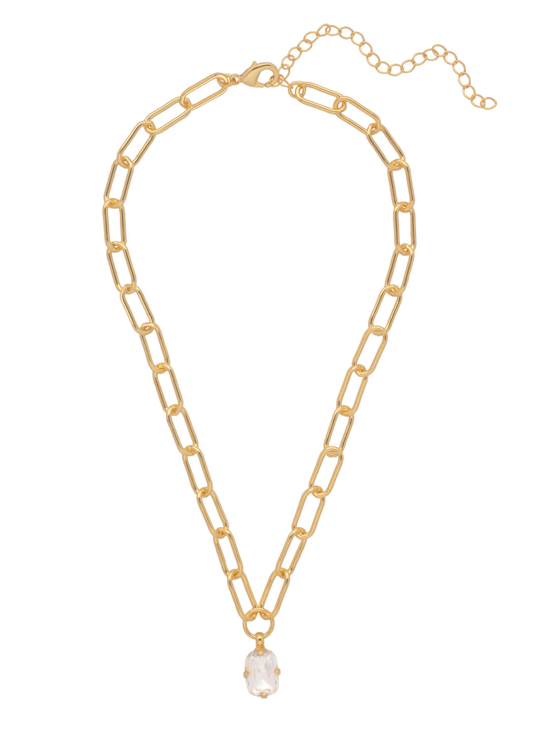 Sorrelli Crystal Nia Oval Pendant Necklace - Shabby 2 Chic Boutiques