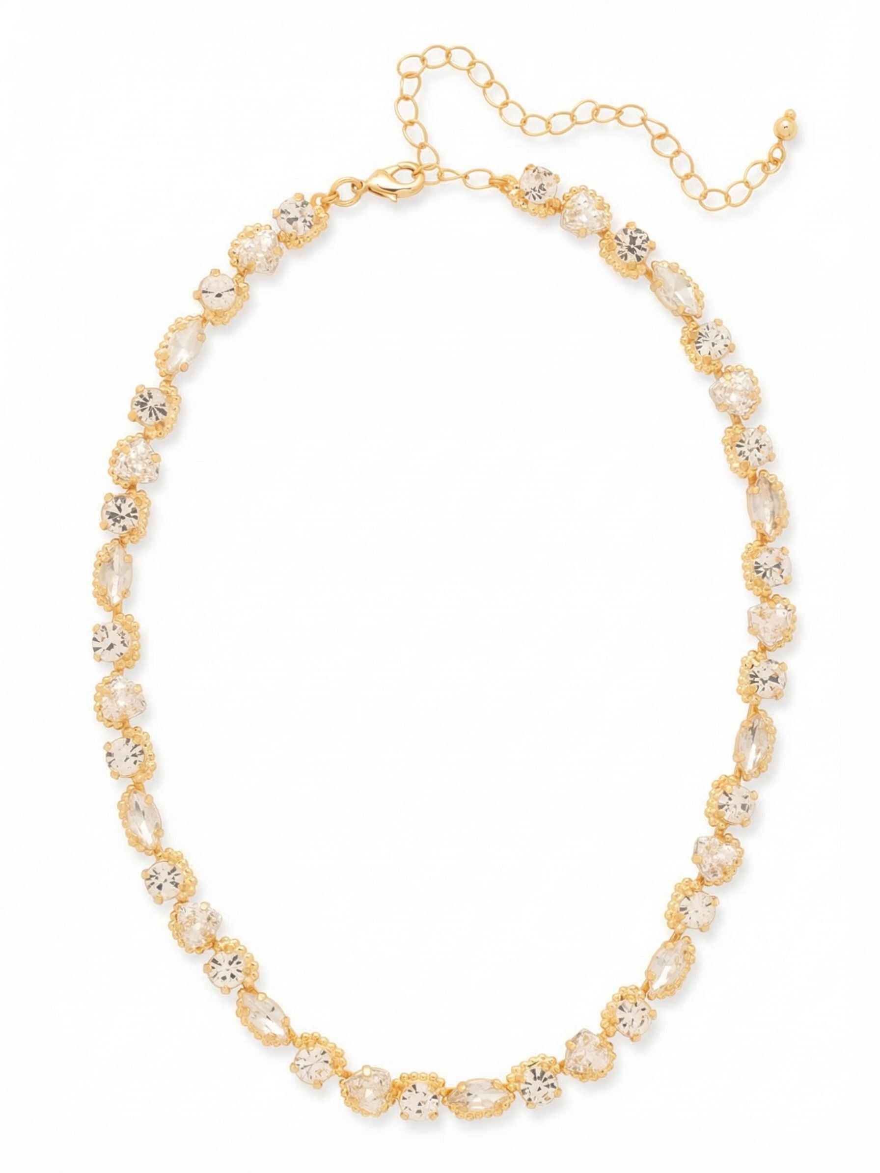 Sorrelli Crystal Rene Tennis Necklace - Shabby 2 Chic Boutiques