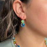 Sorrelli Cushion-Cut Round Dangle Earrings