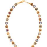 Sorrelli Honey Bourbon Matilda choker necklace with warm amber and gold round-cut crystals – Shabby 2 Chic Boutiques