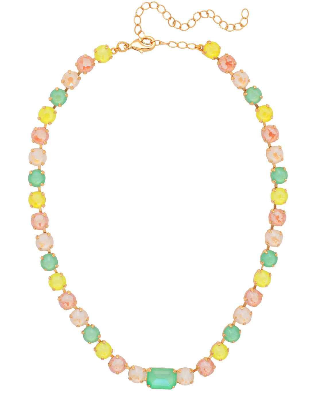 Sorrelli Mango Mint Anya Tennis Necklace - Shabby 2 Chic Boutiques