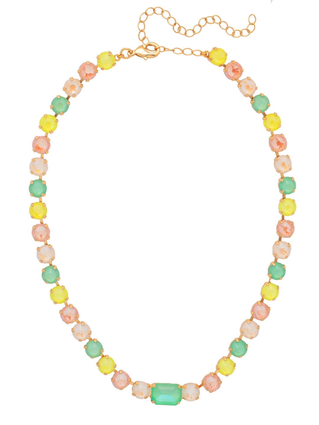 Sorrelli Mango Mint Anya Tennis Necklace - Shabby 2 Chic Boutiques