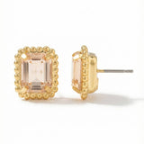 Sorrelli Octavia Scalloped Stud Earrings