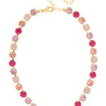 Sorrelli Panama Rose Matilda choker necklace with soft blush rose crystals at the collarbone – Shabby 2 Chic Boutiques