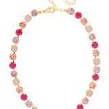 Sorrelli Panama Rose Matilda choker necklace with soft blush rose crystals at the collarbone – Shabby 2 Chic Boutiques
