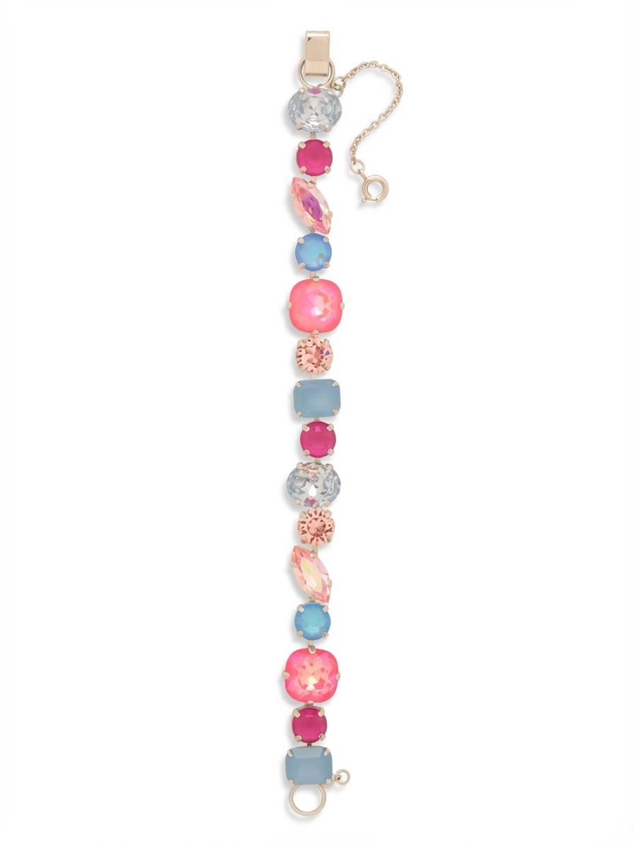 Sorrelli Peony Breeze Teddy Tennis Bracelet - Shabby 2 Chic Boutiques