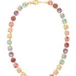 Sorrelli Prism Matilda choker necklace with iridescent rainbow-catching crystals on a gold kette chain – Shabby 2 Chic Boutiques