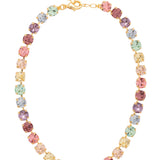 Sorrelli Prism Matilda choker necklace with iridescent rainbow-catching crystals on a gold kette chain – Shabby 2 Chic Boutiques