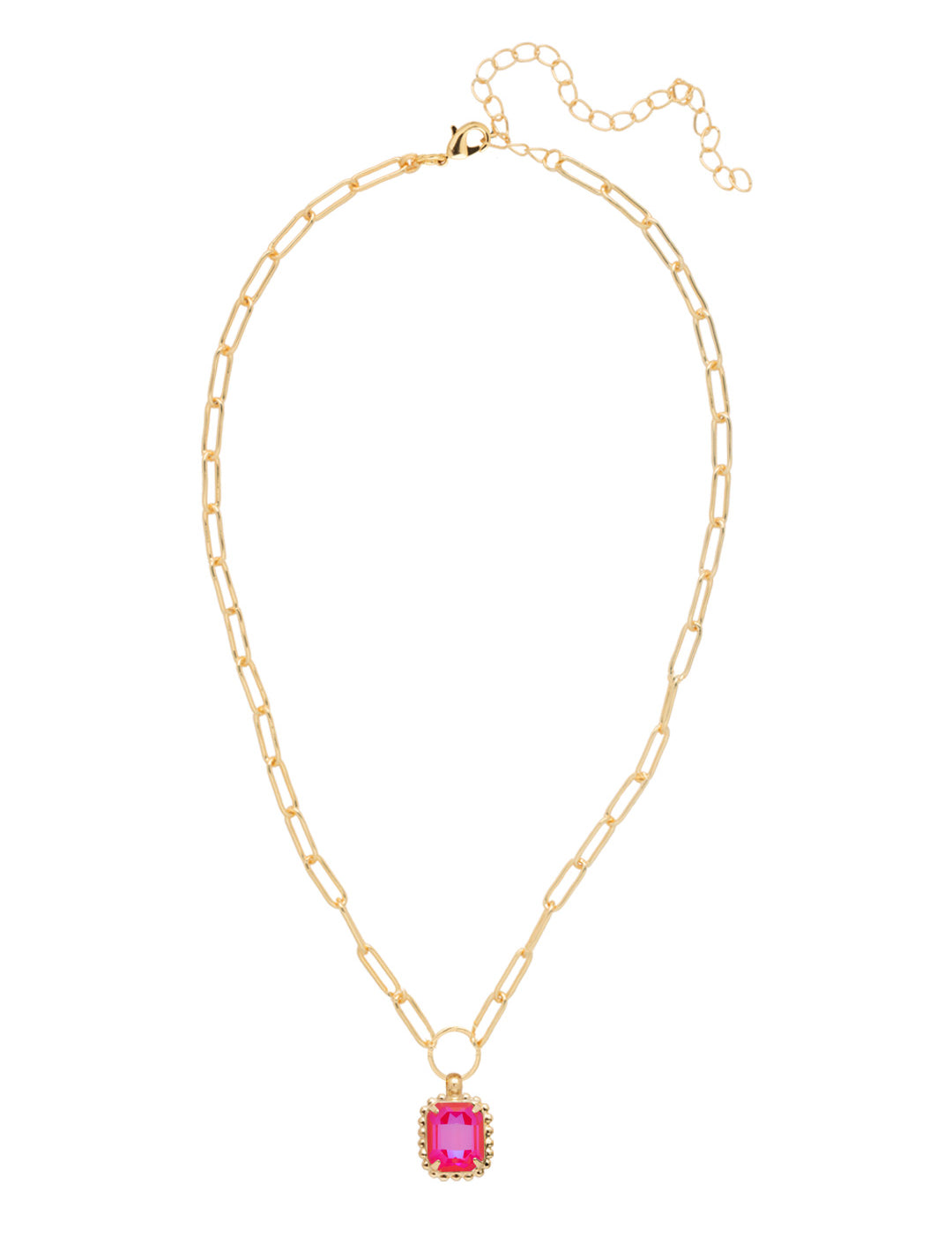 Sorrelli Royal Red Delite Octavia Scalloped Pendant Necklace - Shabby 2 Chic Boutiques