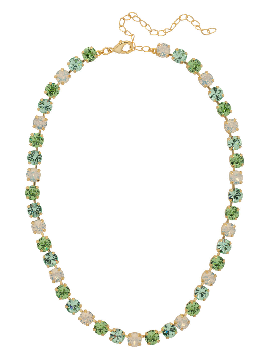 Sorrelli Sage Green Matilda Tennis Necklace - Shabby 2 Chic Boutiques