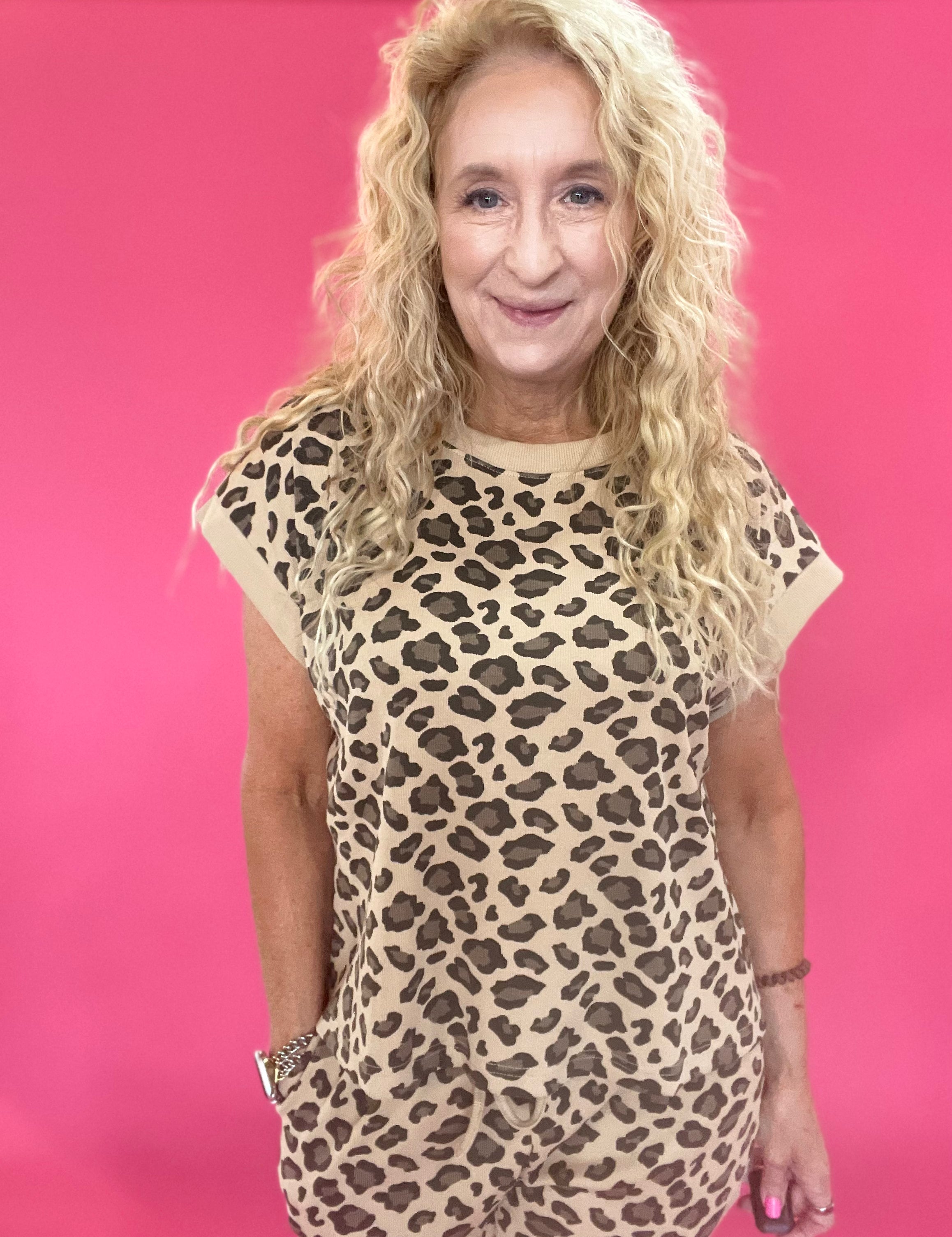 Spot the Comfy Leopard Lounge Set