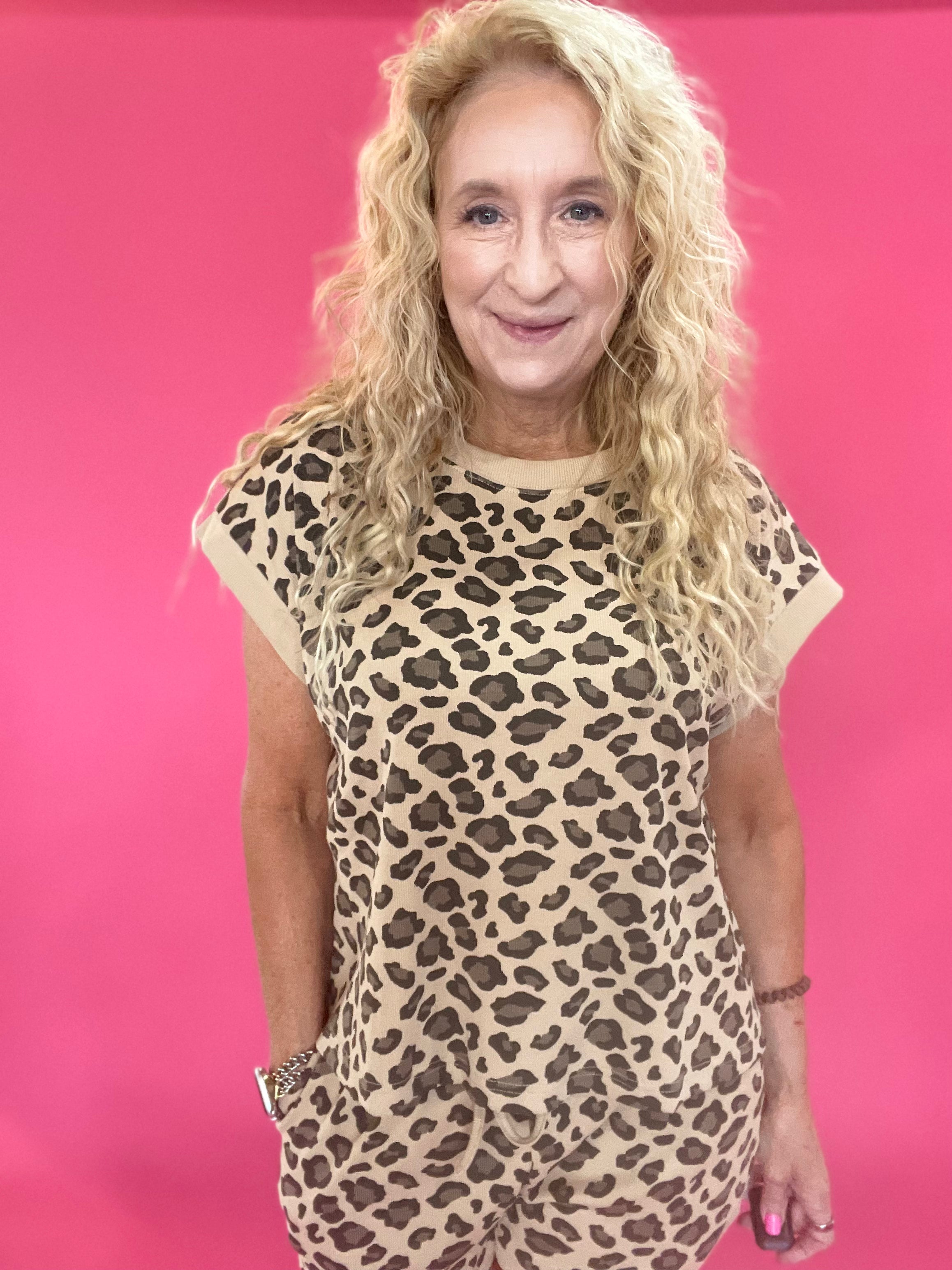 Spot the Comfy Leopard Lounge Set