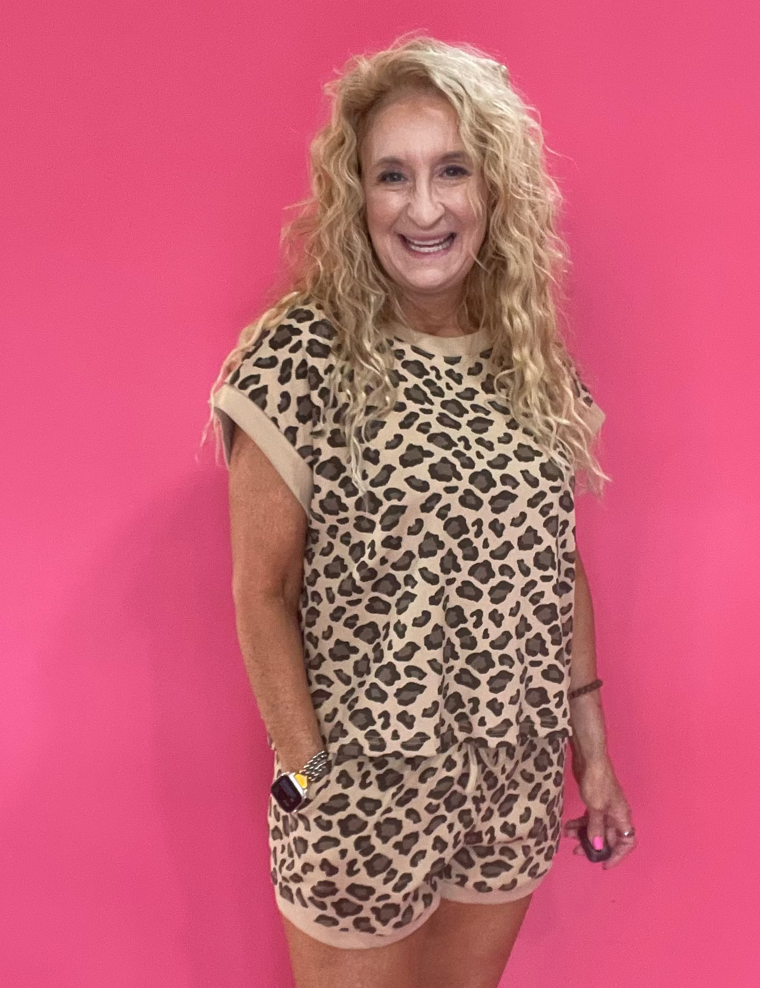 Spot the Comfy Leopard Lounge Set