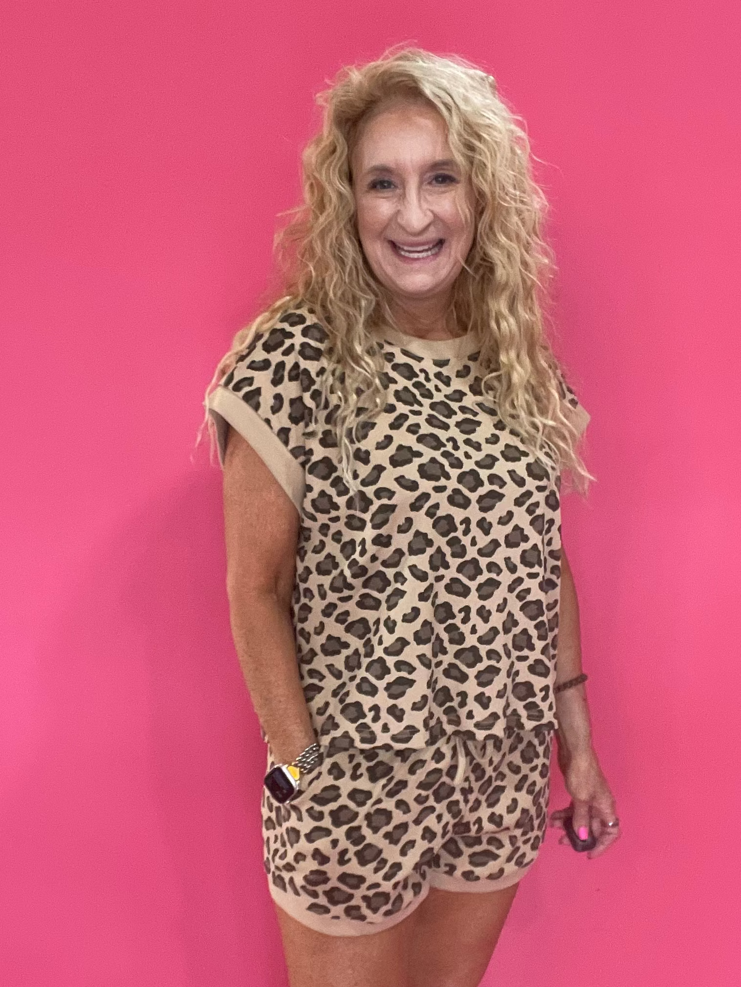 Spot the Comfy Leopard Lounge Set
