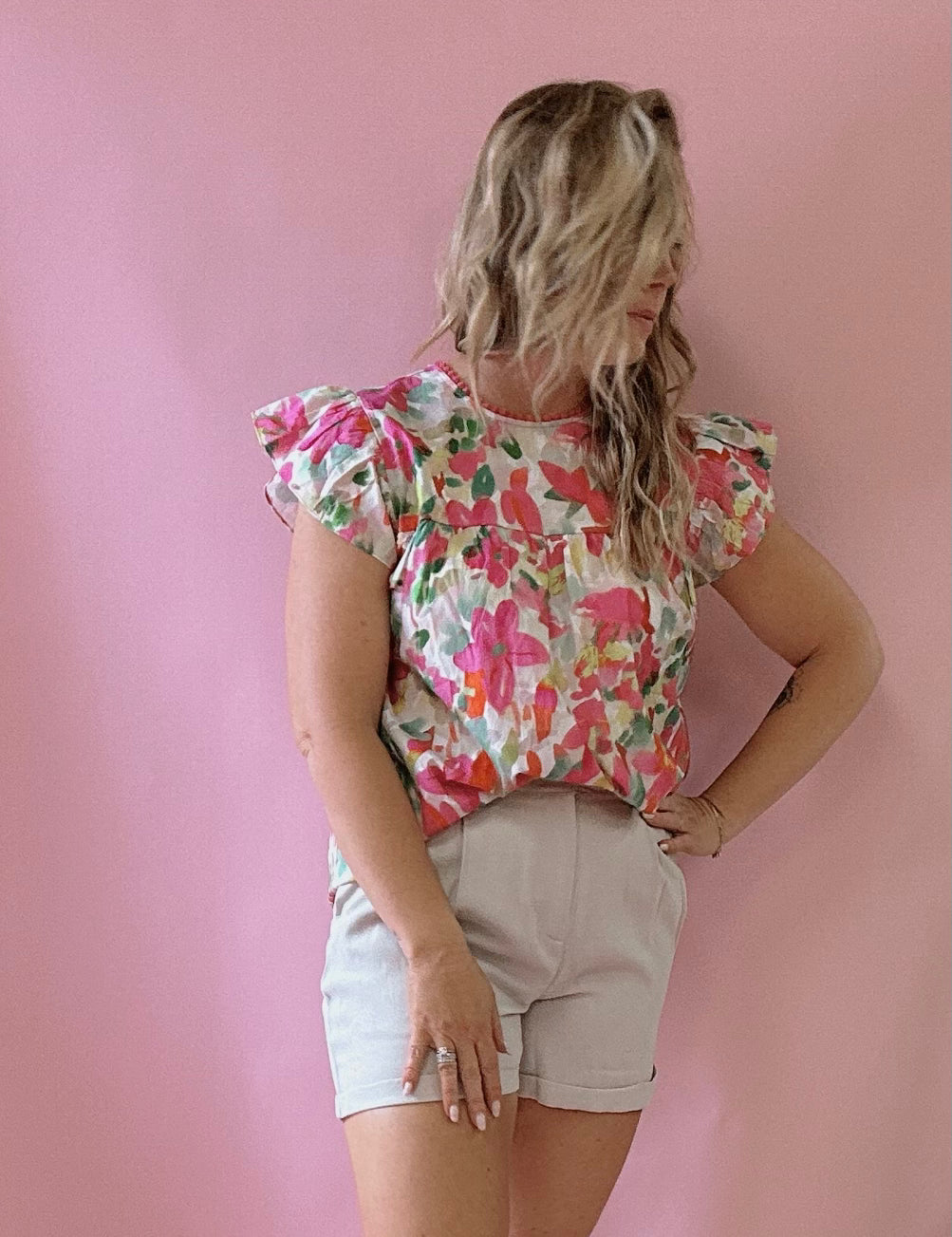 Summer is Here Floral Top