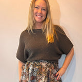 Sunday Stroll Pointelle Knit Sweater