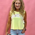 Sunsets La Mer Tank in Yellow