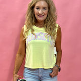Sunsets La Mer Tank in Yellow