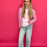 Sweet Stripe Everyday Long Sleeve Top - Shabby 2 Chic Boutiques