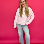 Sweet Stripe Everyday Long Sleeve Top - Shabby 2 Chic Boutiques