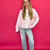 Sweet Stripe Everyday Long Sleeve Top - Shabby 2 Chic Boutiques