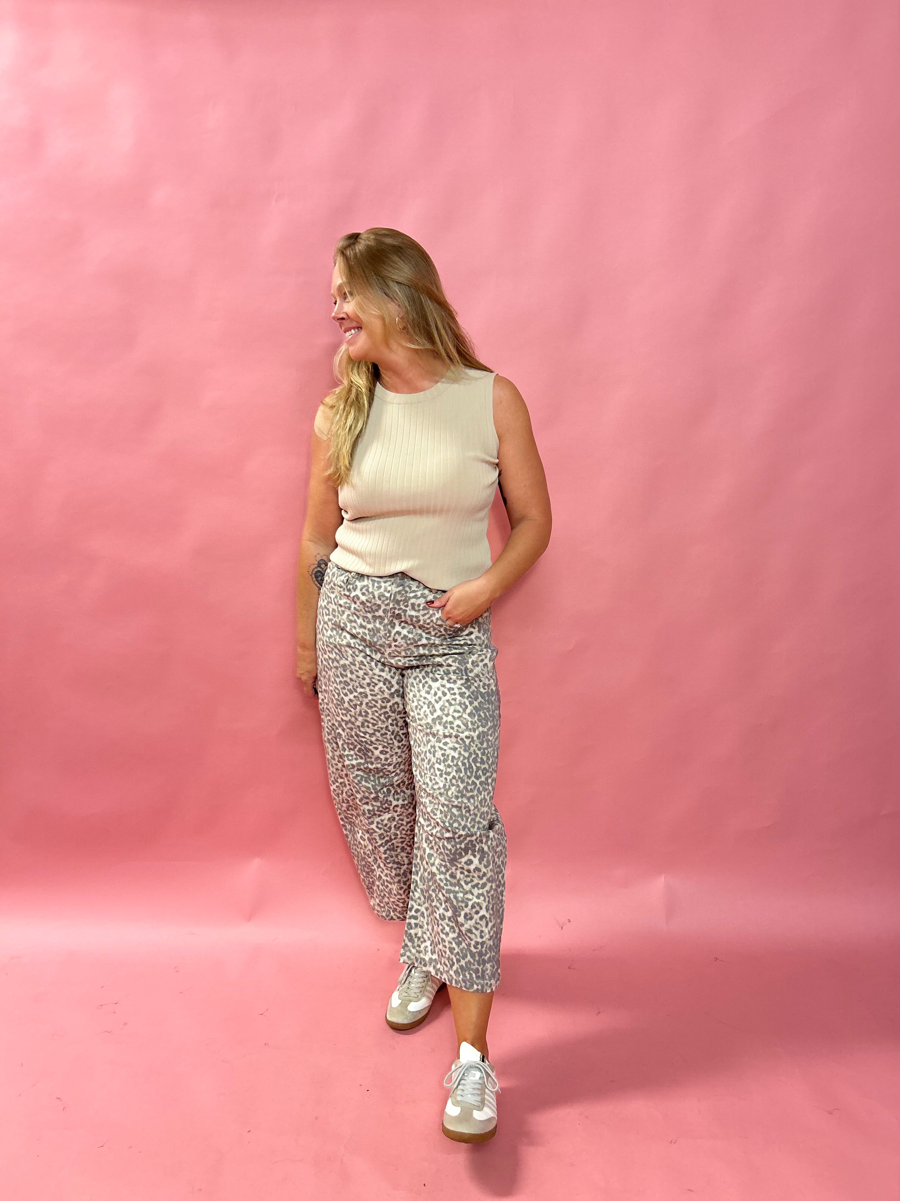 Tera Top Ribbed Knit in Viscose-Nylon