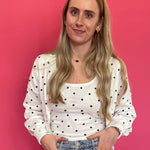 The “Chic Without Trying” Polka Dot Cardigan - Shabby 2 Chic Boutiques