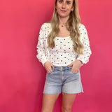 The “Chic Without Trying” Polka Dot Cardigan - Shabby 2 Chic Boutiques