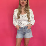 The “Chic Without Trying” Polka Dot Cardigan - Shabby 2 Chic Boutiques
