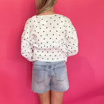 The “Chic Without Trying” Polka Dot Cardigan - Shabby 2 Chic Boutiques