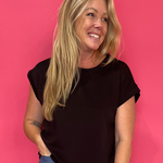The “Cloud Nine” Scuba Top in Black