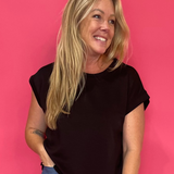 The “Cloud Nine” Scuba Top in Black