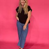 The “Cloud Nine” Scuba Top in Black