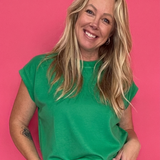 The “Cloud Nine” Scuba Top in Green
