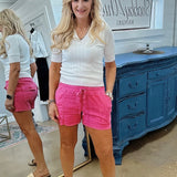 The Comfort Shorts in Pink