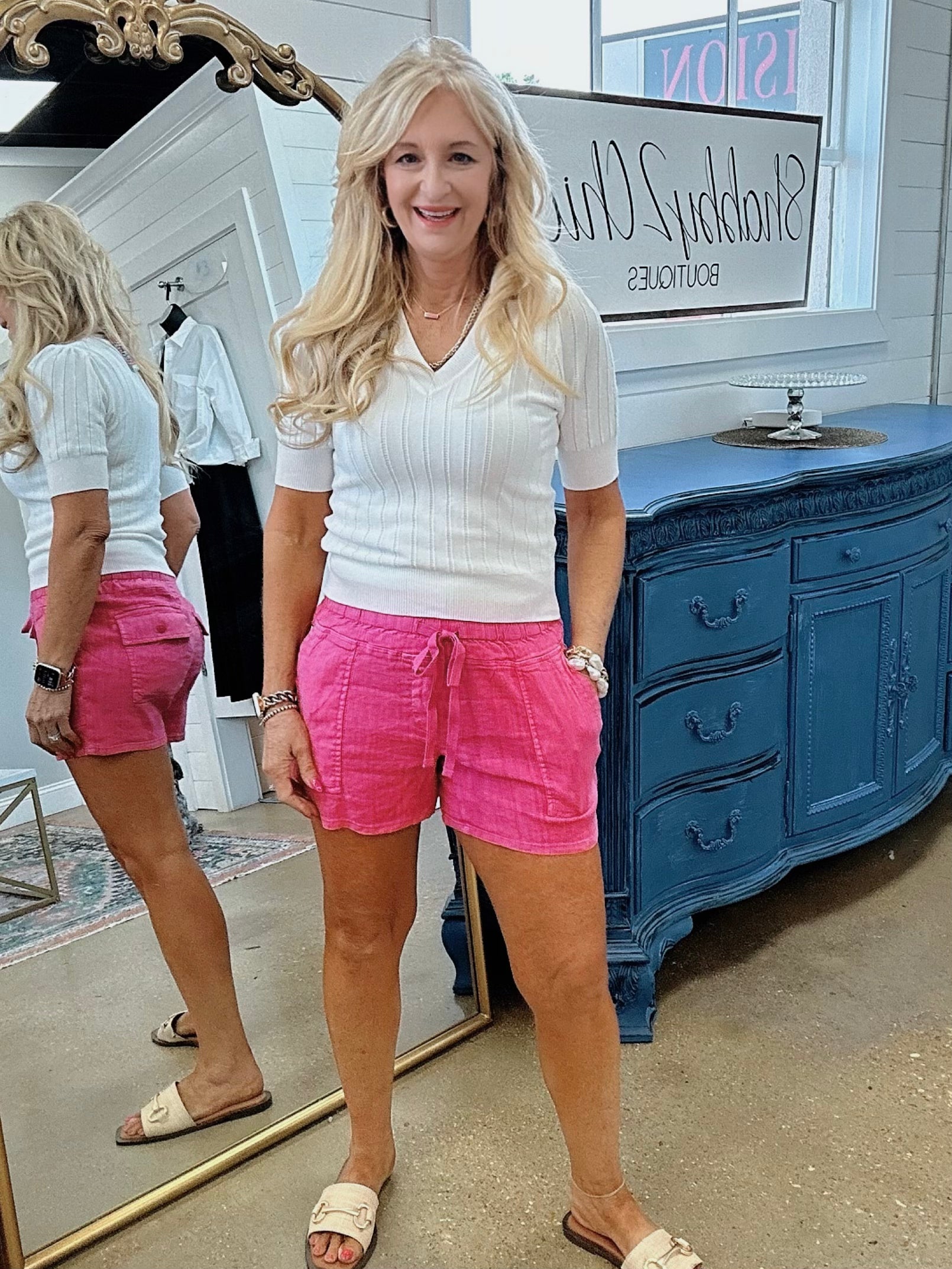 The Comfort Shorts in Pink