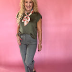 The Confidence Sleeveless Top in Olive