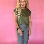 The Confidence Sleeveless Top in Olive