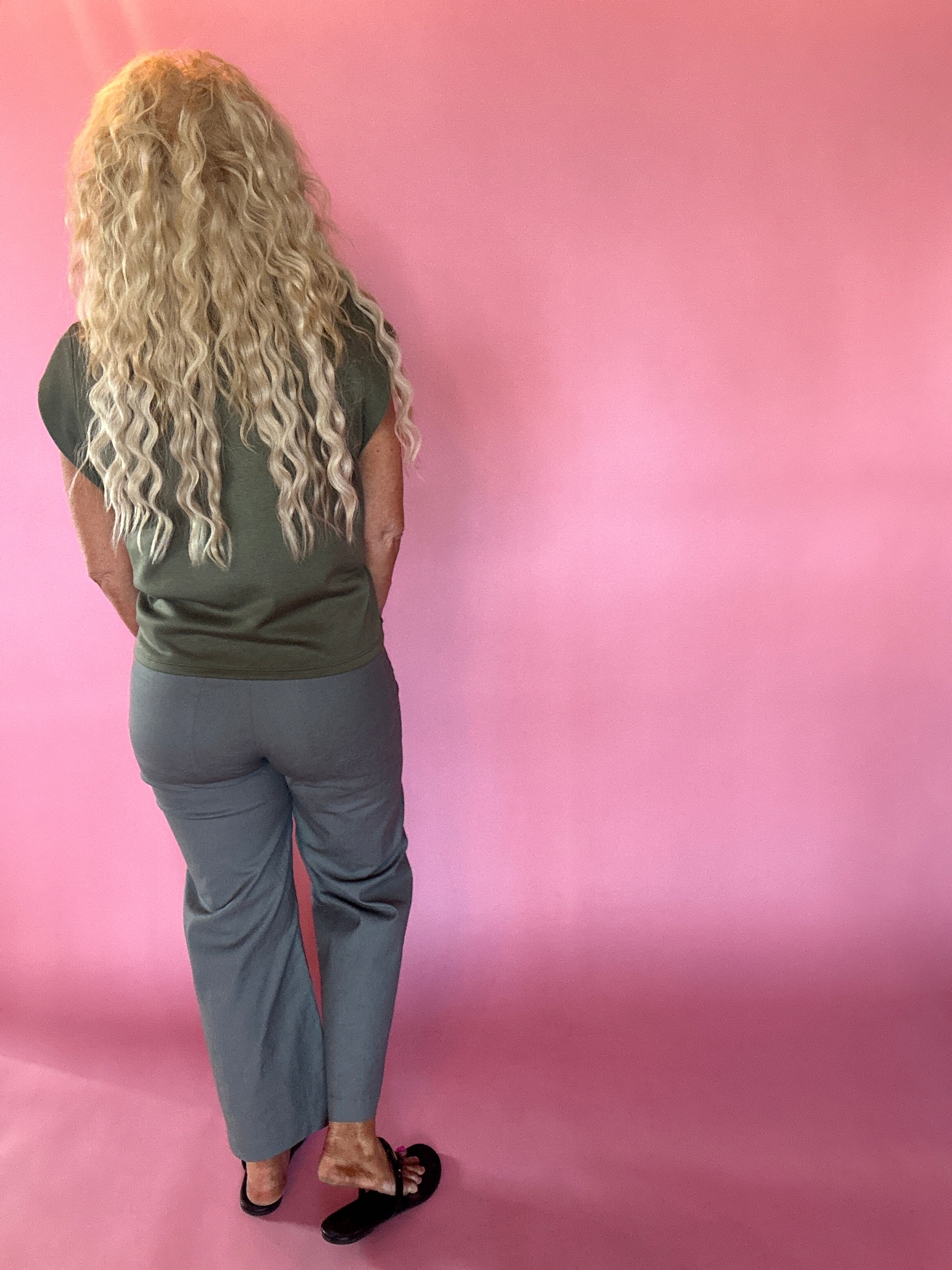 The Confidence Sleeveless Top in Olive