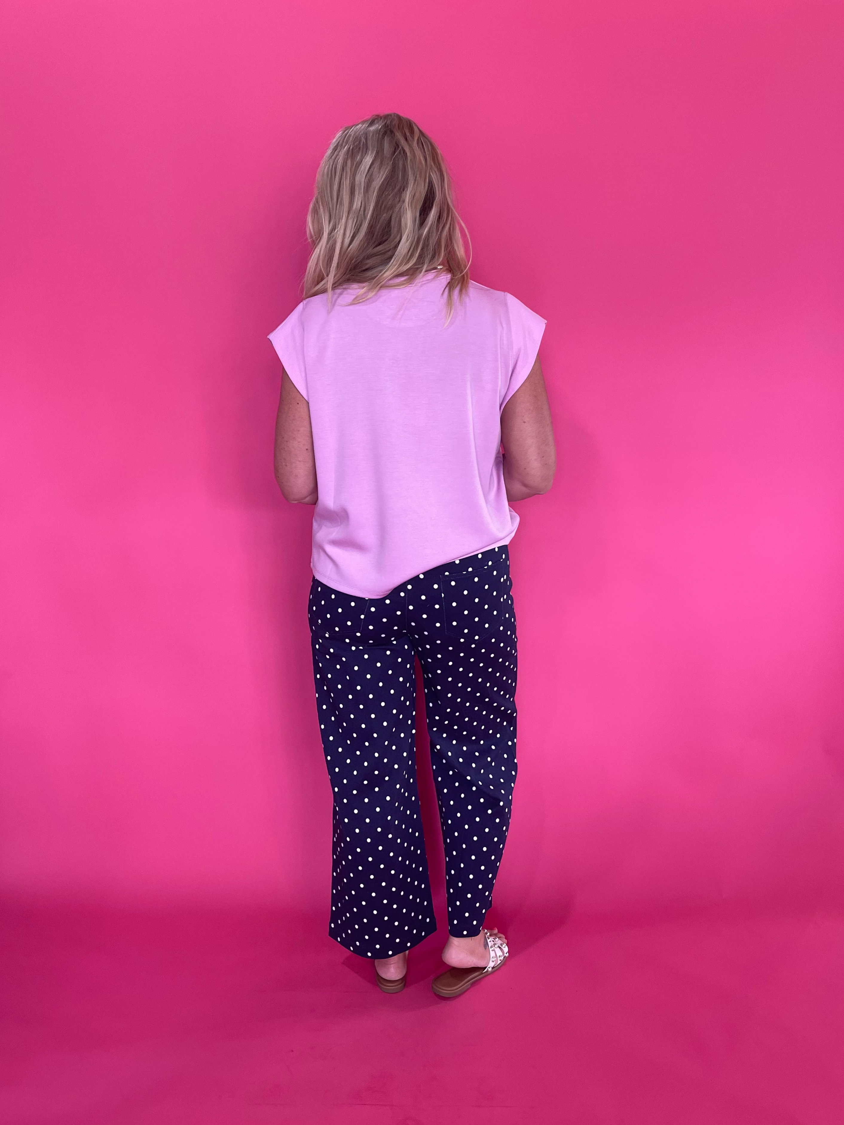 The Confidence Sleeveless Top in Pink