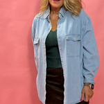 The Everyday Ease Denim Shirt