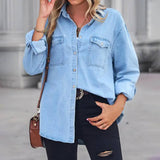 The Everyday Ease Denim Shirt