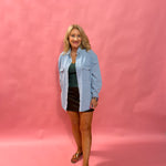 The Everyday Ease Denim Shirt