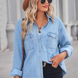 The Everyday Ease Denim Shirt