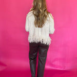 The Fringe Benefit Cardigan