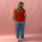 The Heart & Soul Knit Sweater in Red