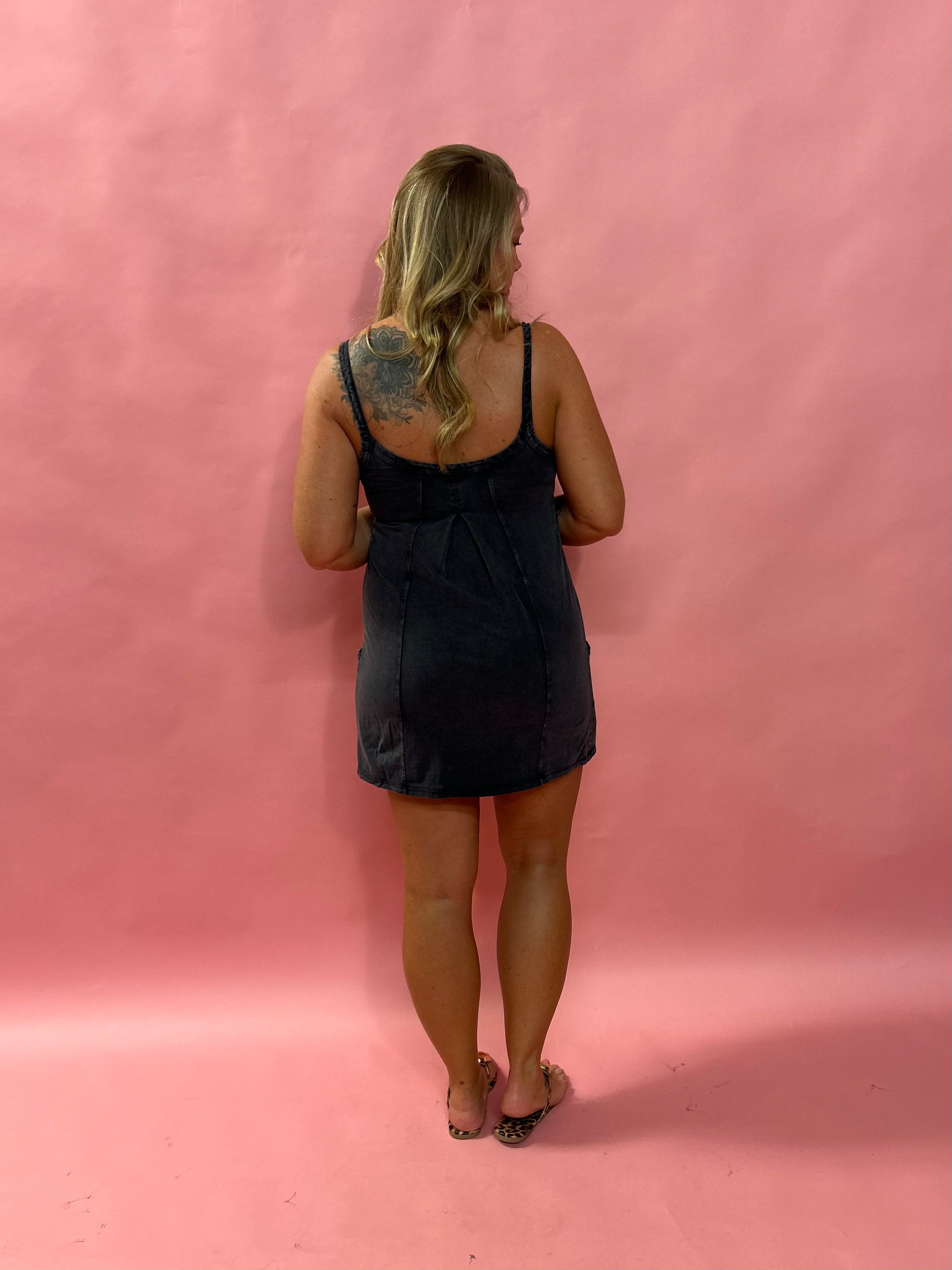 The Jet Set Dress in Black